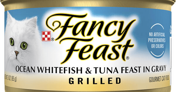 Fancy Feast Grilled Ocean Whitefish & Tuna Feast In Gravy Gourmet